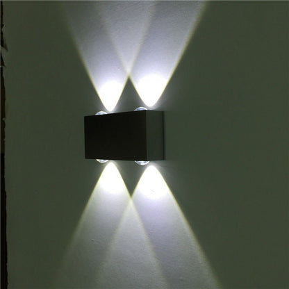 Modern Aluminum Wall Light for Indoor Spaces