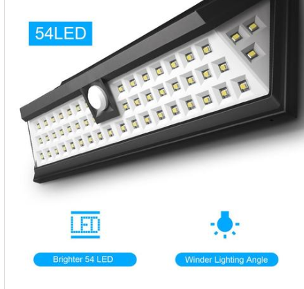 Solar powered Wall Lamp Light