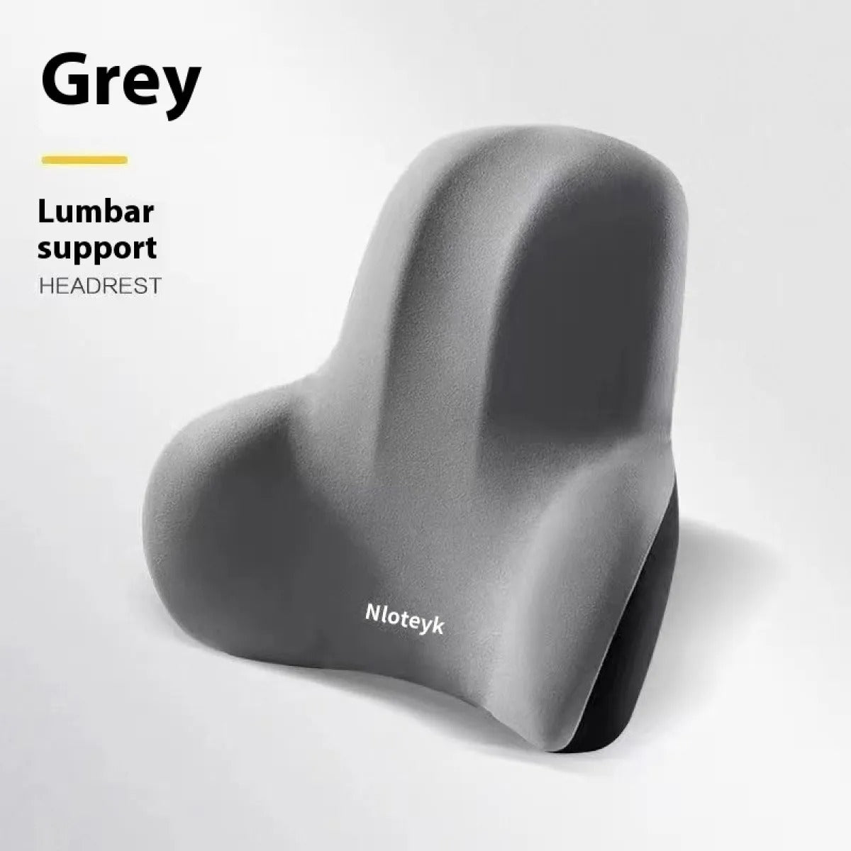 Car Memory Foam Headrest & Waist Cushion