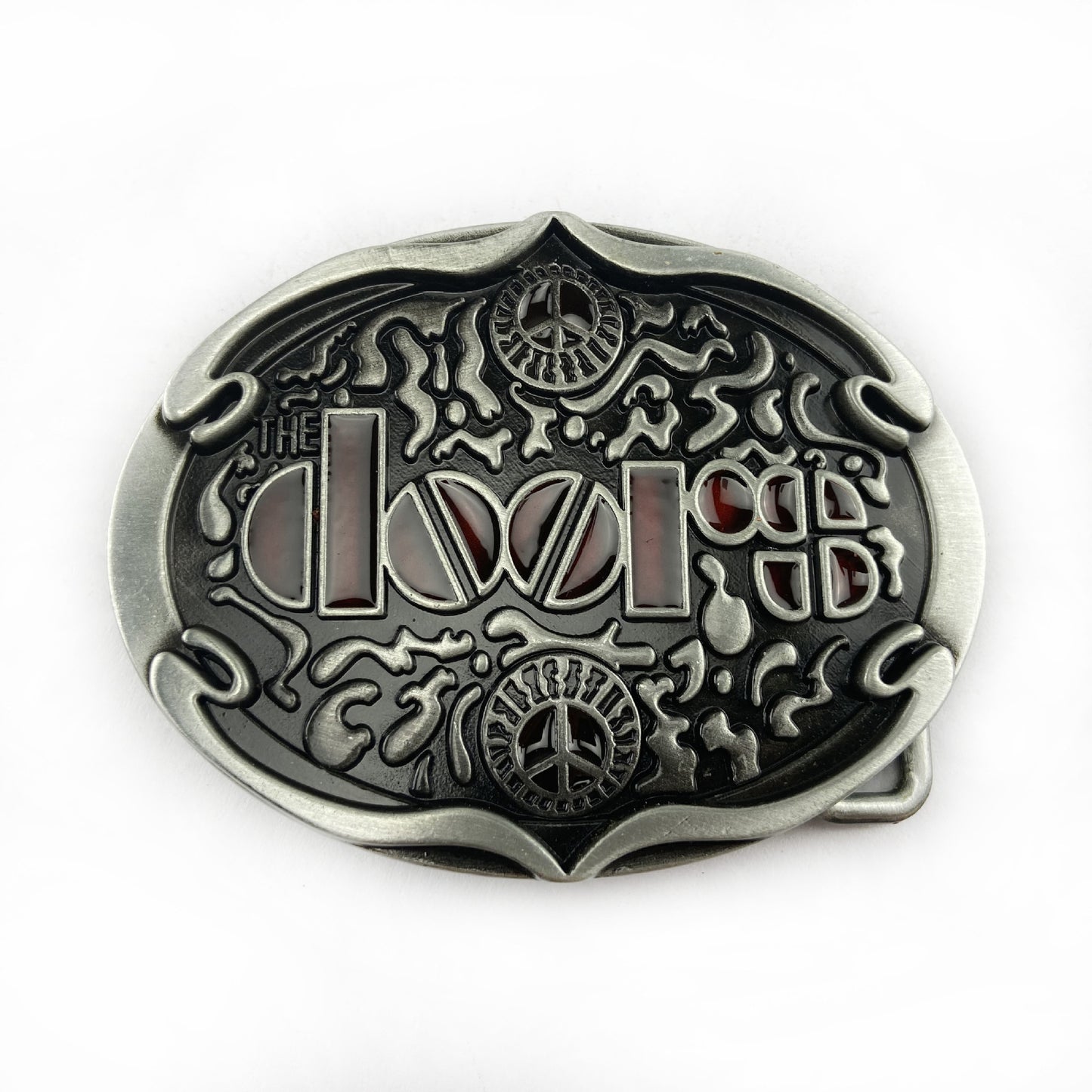 BULLZINE Zinc Alloy Guitar Music Belt Buckle 01884