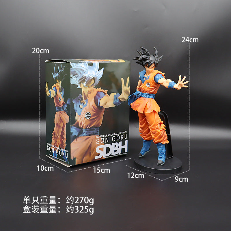 Dragon Ball Super Saiyan Action Figures - Goku & Vegeta