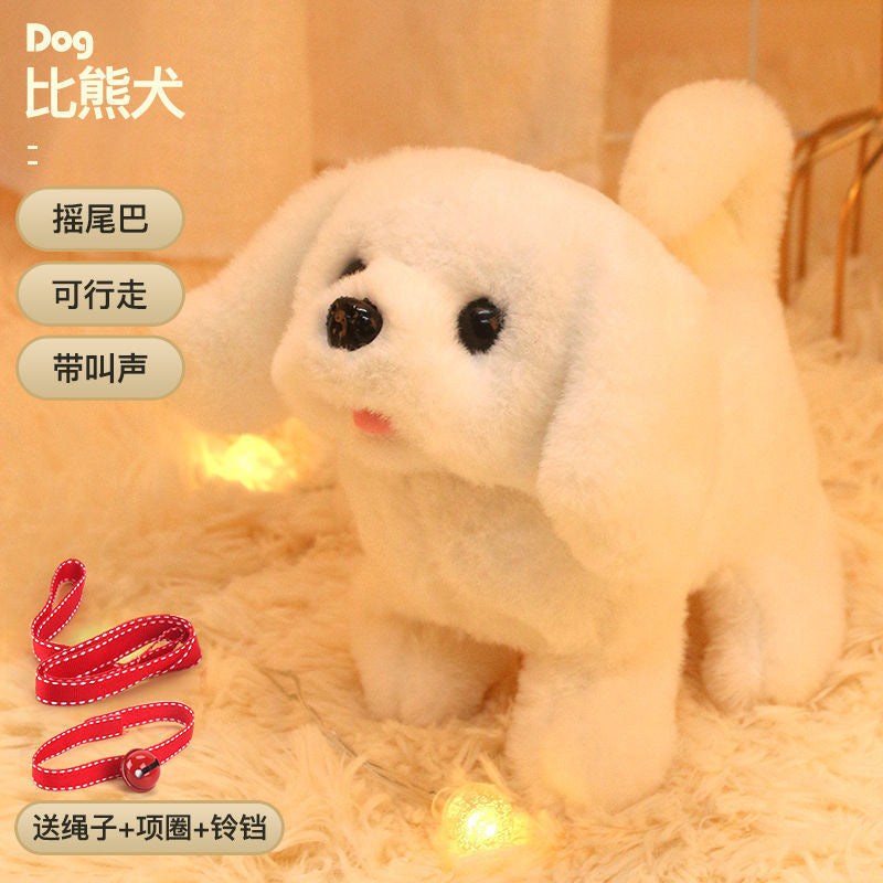 Electric Plush Dog Toy - Realistic Talking Husky