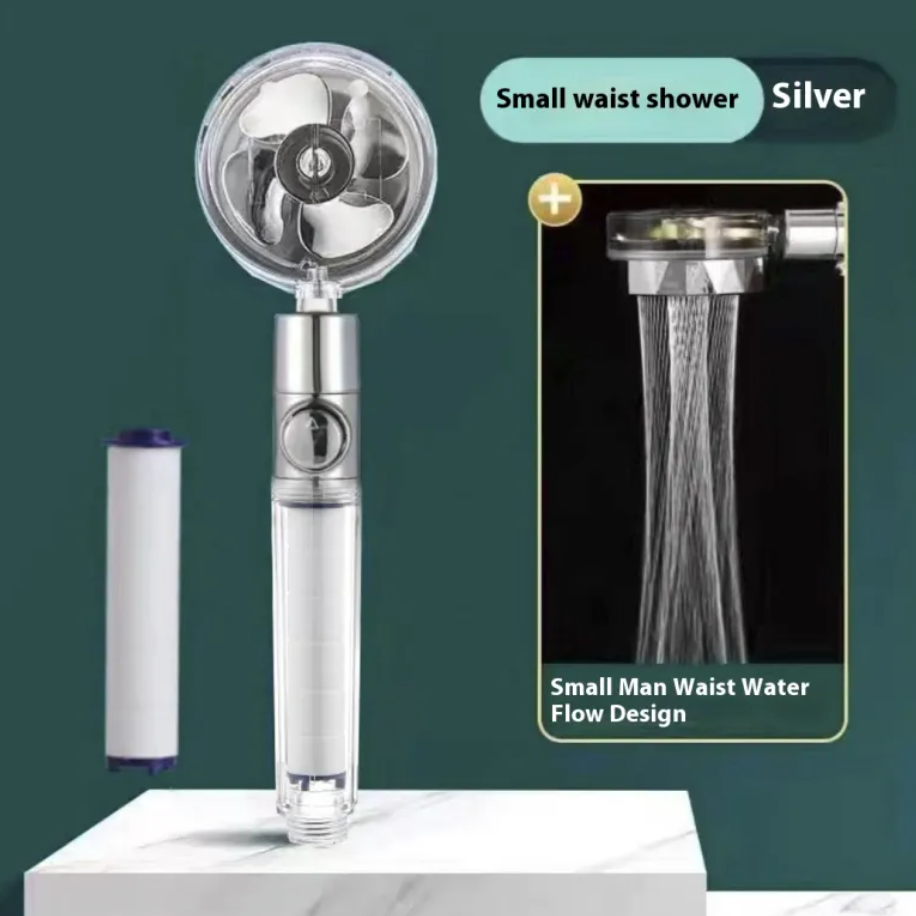 High pressure Turbo Handheld Shower head with filter
