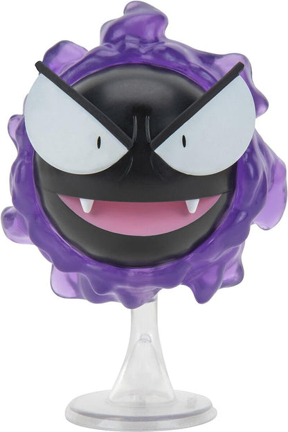 Pokemon Figure Toy 8 cm Gastly Fantominus - Pokemon Battle Figure New 2024 - Officially Licensed Pokemon Toy