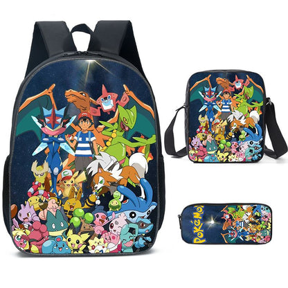 Pokemon Backpack school bag for Student