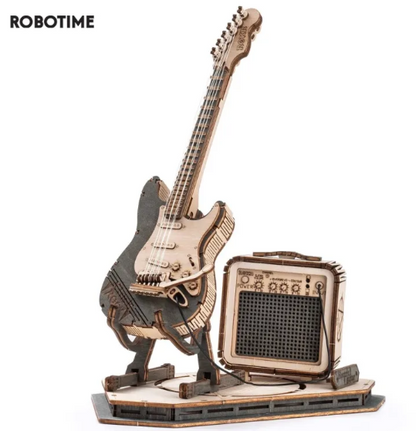 Robo time Electric Guitar 3D Puzzle