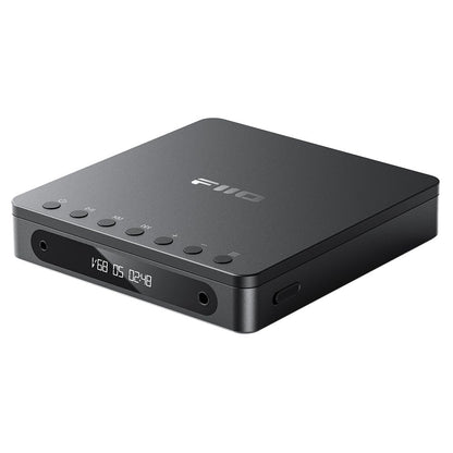 FiiO DM13 Multifunctional Portable Stereo CD Player with Long-Lasting Battery Supports USB Ripping Optical/coaxial/3.5mm/4.4mm outputs (Black)