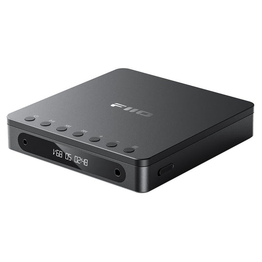 FiiO DM13 Multifunctional Portable Stereo CD Player with Long-Lasting Battery Supports USB Ripping Optical/coaxial/3.5mm/4.4mm outputs (Black)