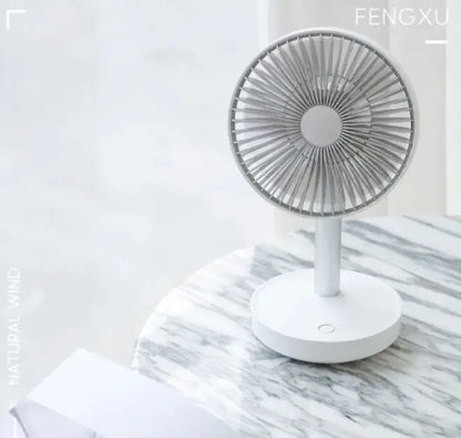 Desk Mini Fan 4000mAh Large Capacity Battery USB 3 adjustable speed