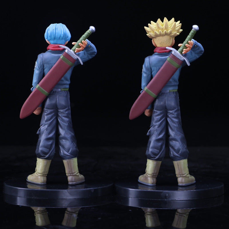 DXF Super Warrior Trunks Figure - Dragon Ball PVC Display