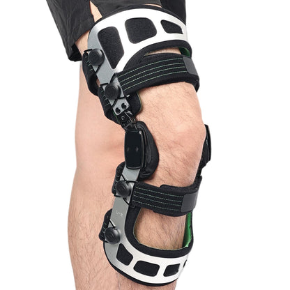 Orthomen OA Knee Brace Booster for mild to Moderate Knee osteoarthritis Men & Women Orthopedic Solution for Knee Stability Pain Relief and Injury Recovery (L/Left)