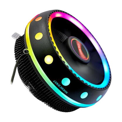 Cool Moon UFO RGB CPU Cooler for Quiet Desktop PCs