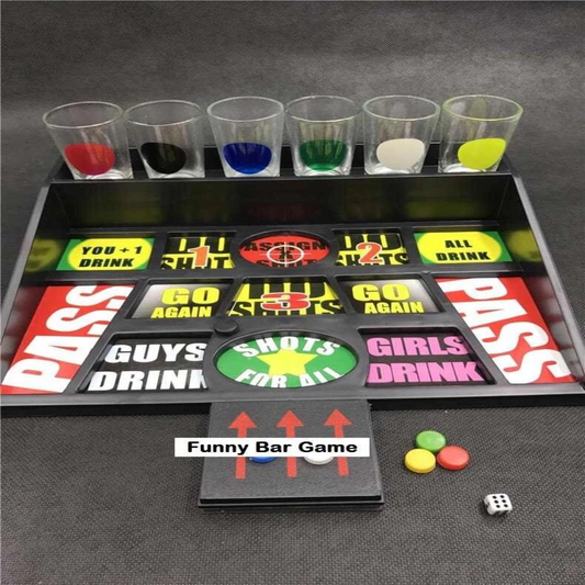 Coin Shot Glass Game Props