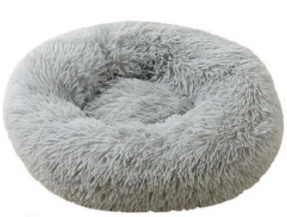 Plush Round Pet dog cat Bed muti size color