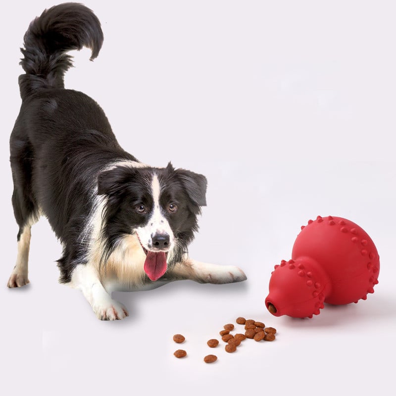 Natural Rubber Dog Pet Toy for Biting and Teeth Grinding