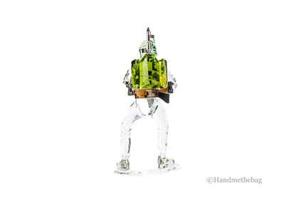 Swarovski (5619210) Star Wars Boba Fett 4.87 Inch Colored Crystal Figurine