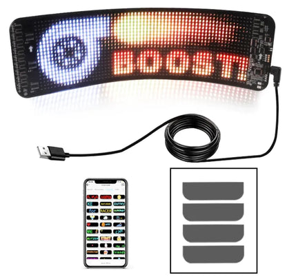 Programmable Car LED pad APP Control 370x120x50mm