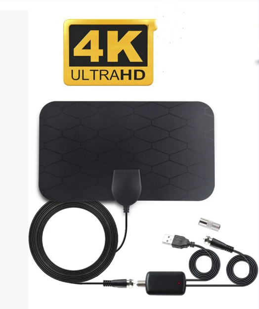 Indoor 4K TV Antenna for High-Definition Signal