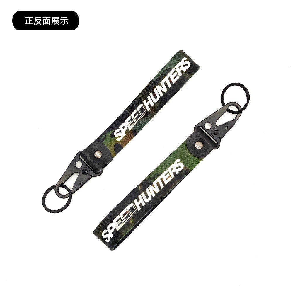 JDM Culture Keychain Wrist Strap with Digital Print 19.5cm x 2.5cm