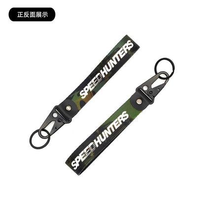 JDM Culture Keychain Wrist Strap with Digital Print 19.5cm x 2.5cm