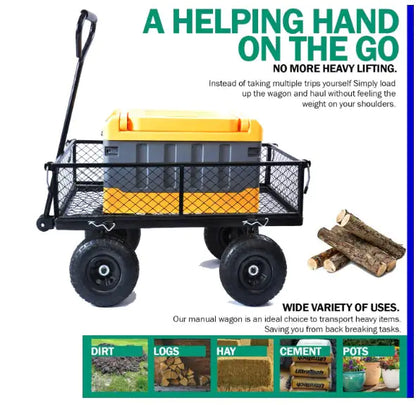Steel Garden Trolley camping gardening