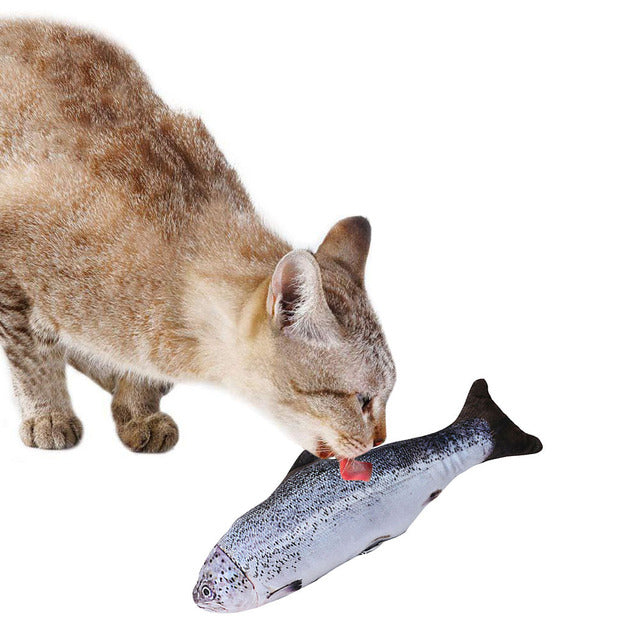 Creative Fish Shape Pet cat dog Toy 20cm