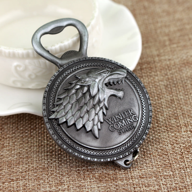 Game of Thrones Keychain with Bottle Opener