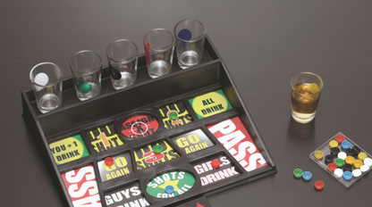Coin Shot Glass Game Props