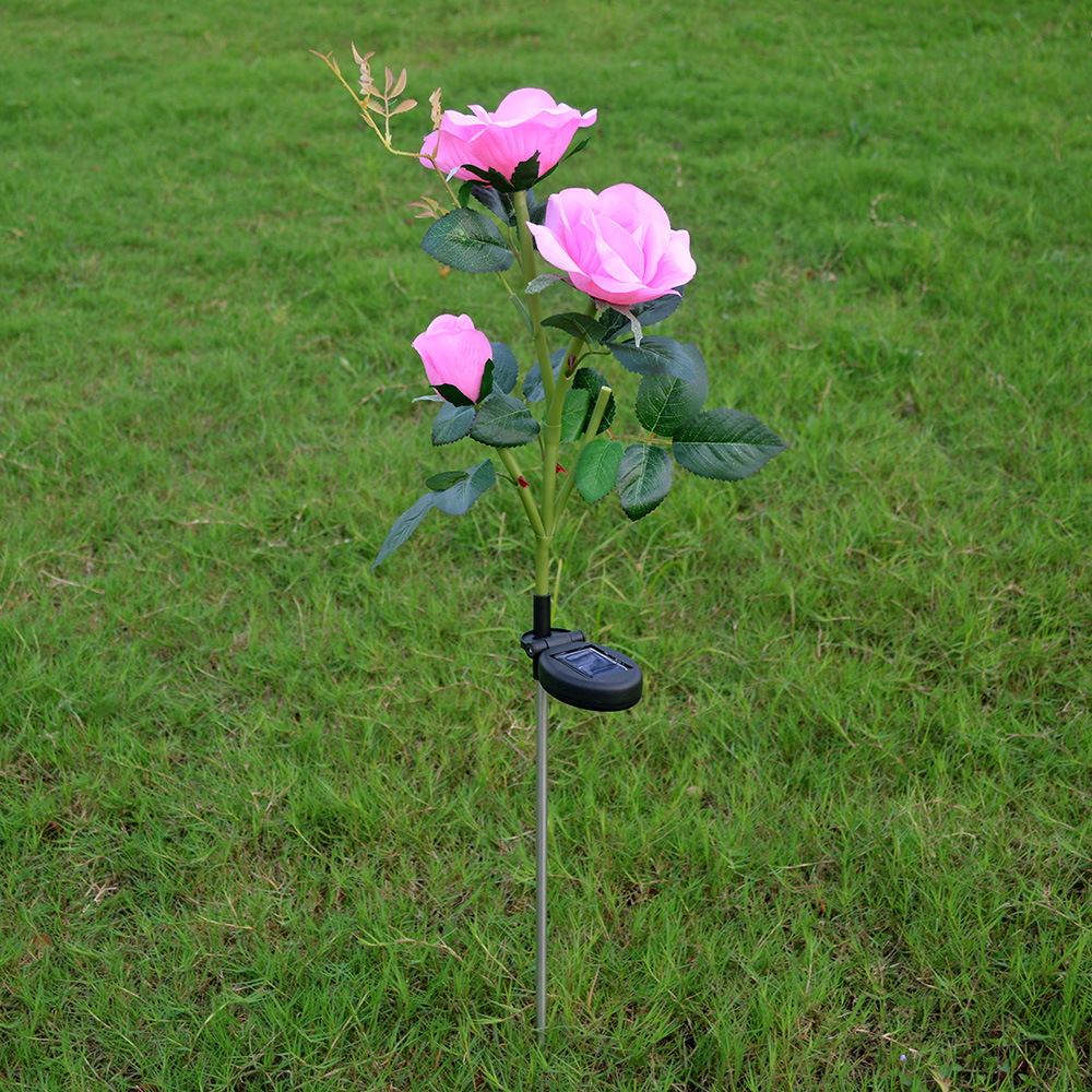 Solar-Powered LED flower shape Garden Light