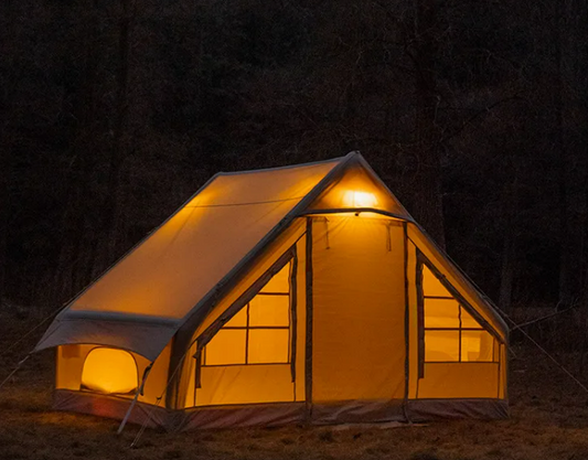 Cotton Camping Inflatable Tent shelter 300x210cm
