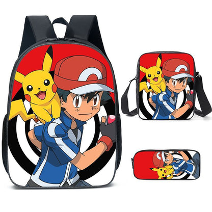 Pokemon Backpack school bag for Student