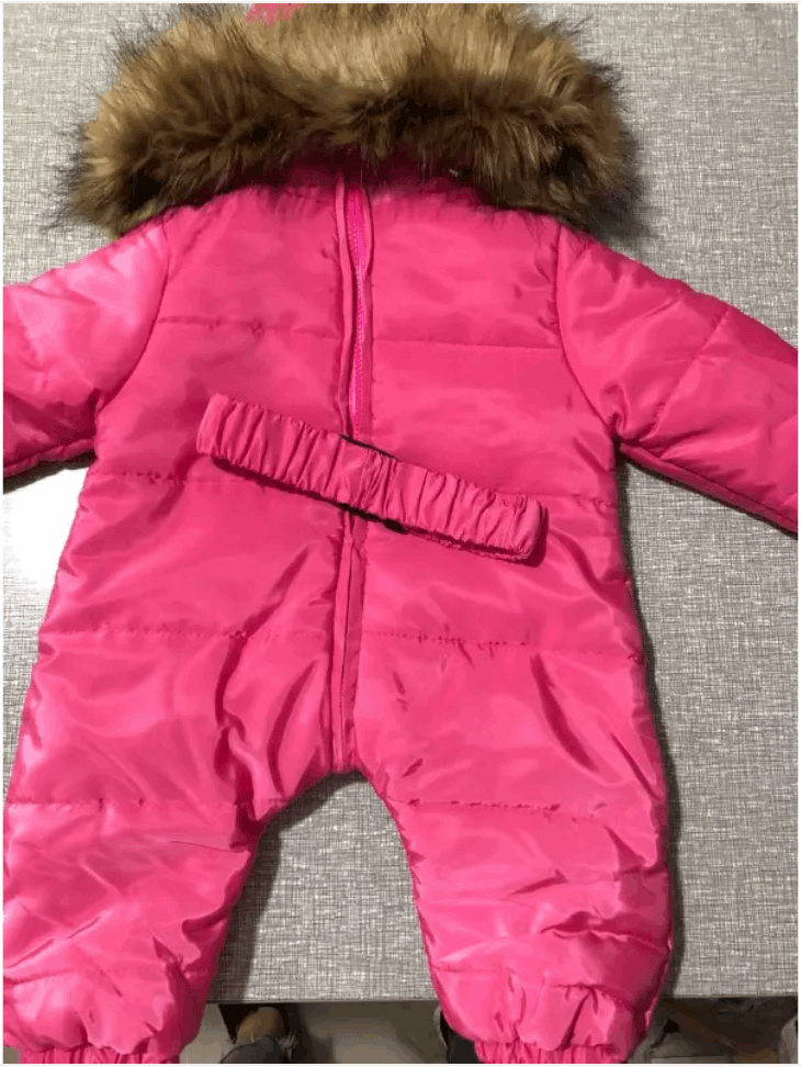 Thickened One-Piece Super  Warm  Cotton  Coat  baby