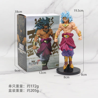 Dragon Ball Super Saiyan Action Figures - Goku & Vegeta