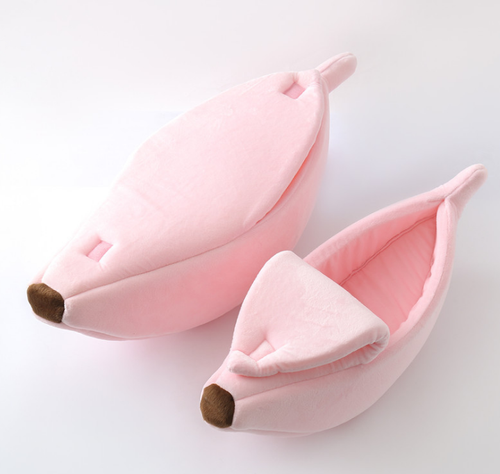 Banana Cozy Pet Bed dog cat