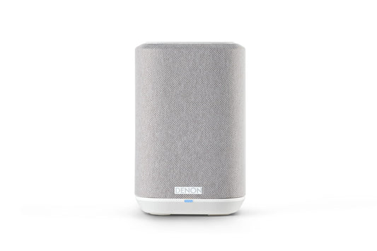 Denon Home 150 NV Wireless Speaker (White) 1" Tweeter 3.5" Woofer Home Speaker with HEOS Built-in AirPlay 2 and Bluetooth Multi-Room Streaming Simple Setup Compact Design