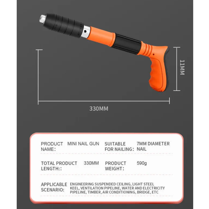 Compact Nail Gun hardware home tool