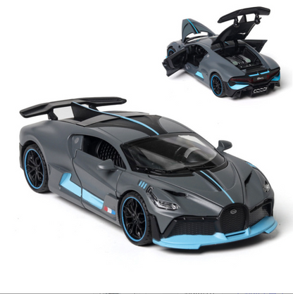 1:32 Bugatti Die-Cast Racing Car Model with Sound & Light