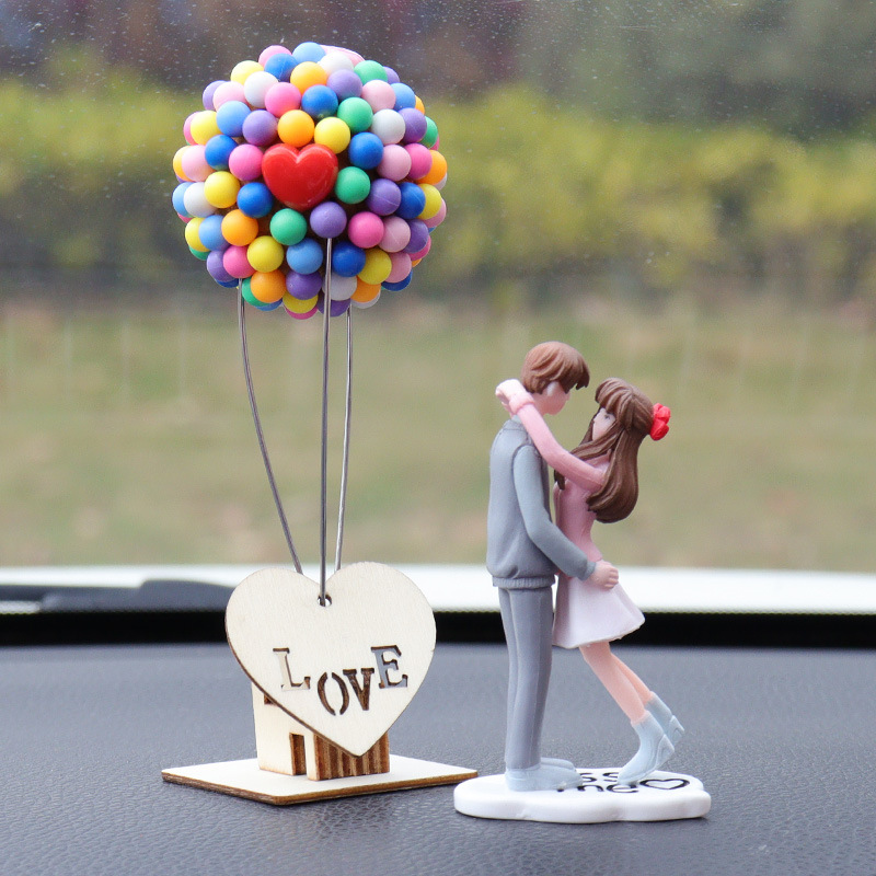 Car Decoration Dashboard Cute Couple valentine birthday gift