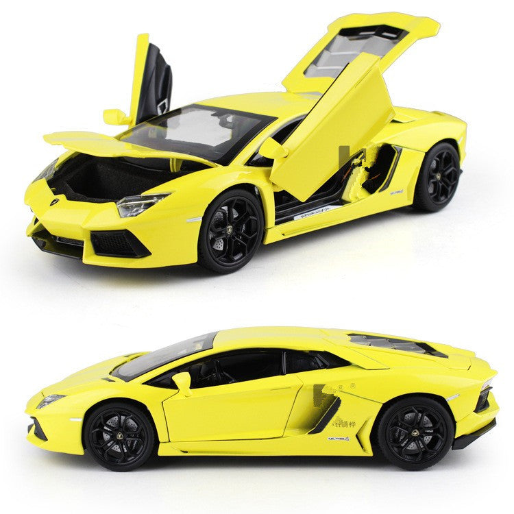Alloy Lamborghini Aventador Model Car
