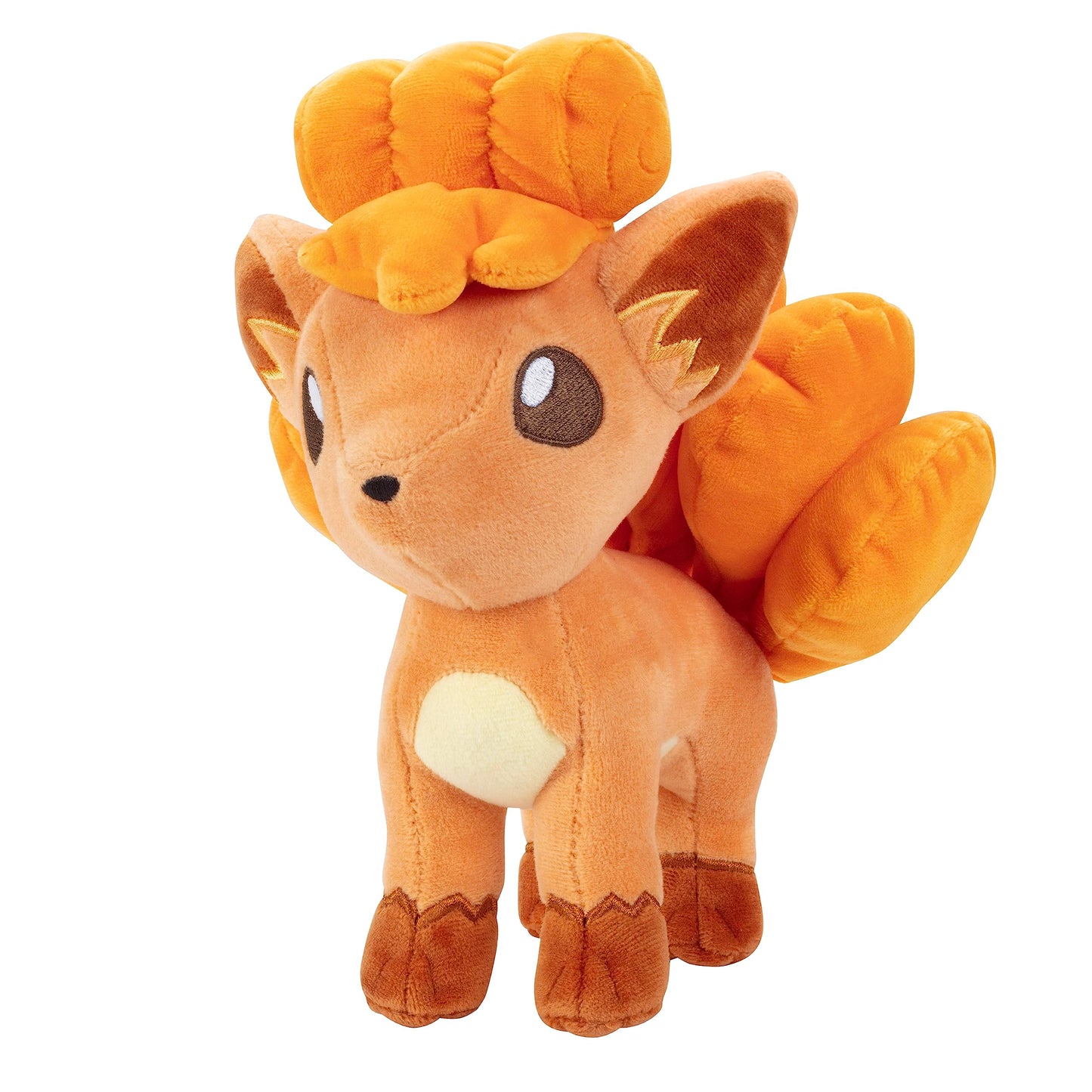 Pokemon Vulpix 8" Plush - Officially Licensed - Generation One Figure - Authentic Soft Stuffed Animal Toy - Valentines Day & Easter Basket Stuffer Gift for Kids Boys Girls - 2+