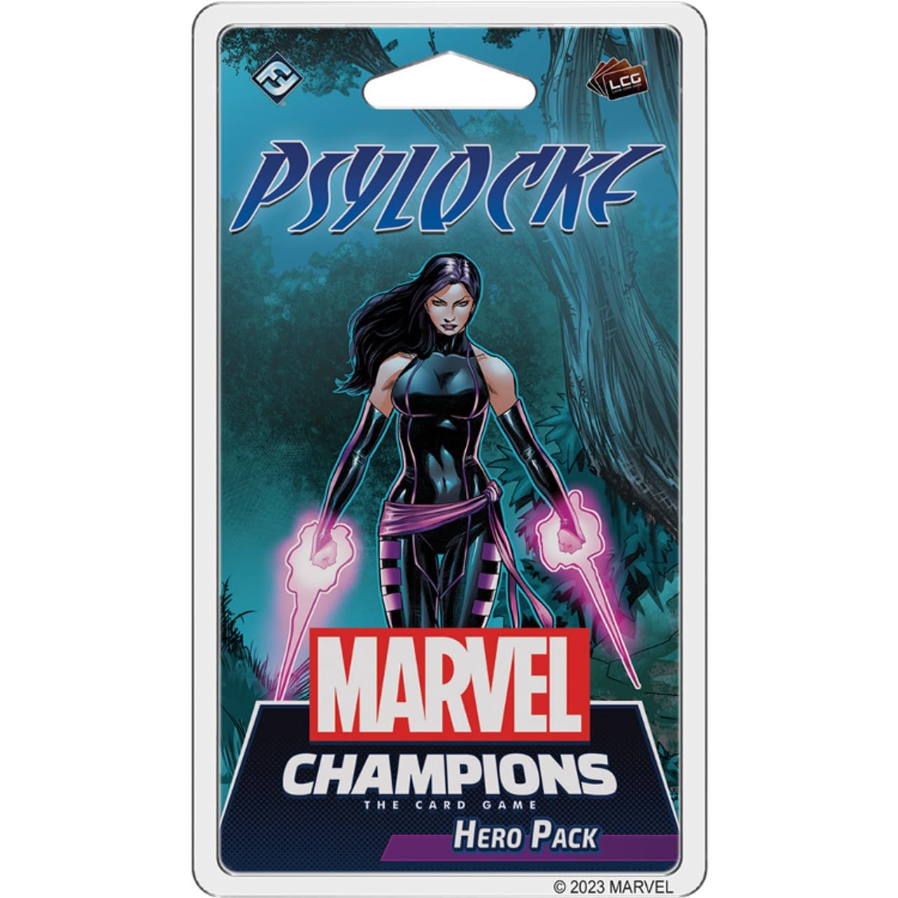 Marvel Champions The Card Game Psylocke HERO PACK - Superhero Strategy Game Cooperative Game for Kids and Adults Ages 14+ 1-4 Players 45-90 Minute Playtime Made by Fantasy Flight Games