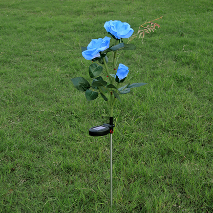 Solar-Powered LED flower shape Garden Light