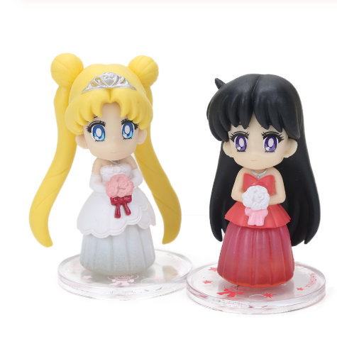 Salon Moon Anime Figurine Display Piece