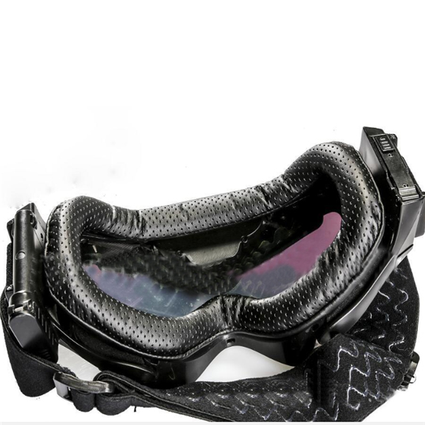 Anti-Fog Sports Glasses with HD 720P 30 fps Camera rechargeable 1020 mAH battery