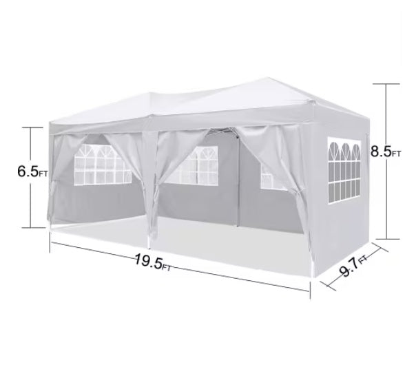 Party Folding Tent car tent 10x20ft waterproof UV protection