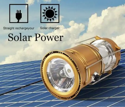 Solar powered LED Camping camp Light