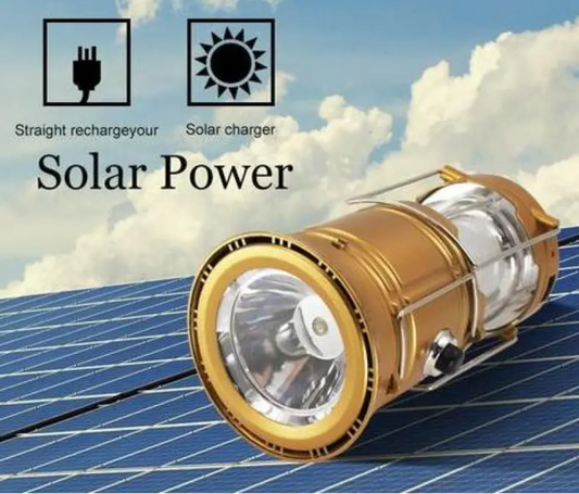 Solar powered LED Camping camp Light