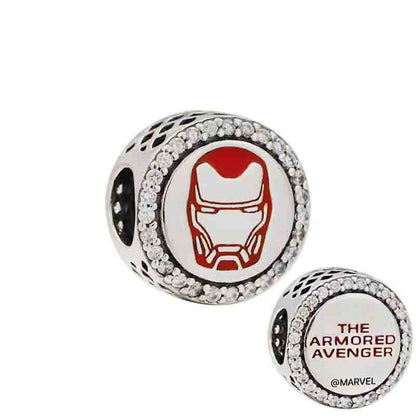 New Marvel Avengers Series Alloy Cartoon DIY Pendant