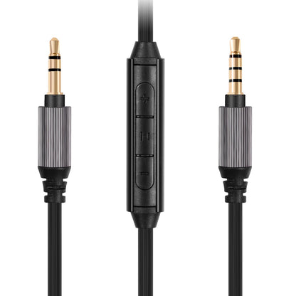 FAAEAL WH-1000XM5 Audio Cable Compatible with Sony WH-1000XM4/XM3 MDR-1AM2 Technica ATH-M50xBT ATH-ANC7B Headphonesin-line mic Control Extension Aux Cord 4.9ft w/mic