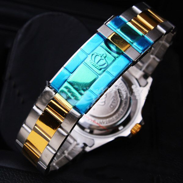 Stylish Men's Quartz Watch with Date Function (Green) 4cm various colors